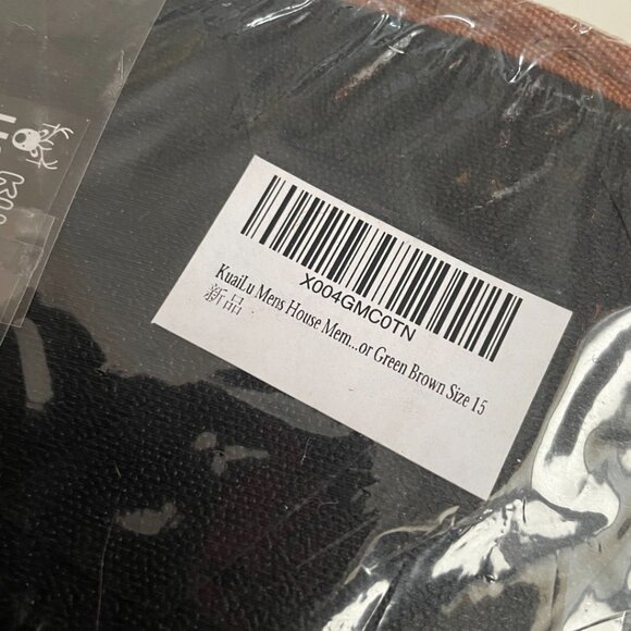 KuaiLu Men’s Wool House Slippers - Picture 11 of 13